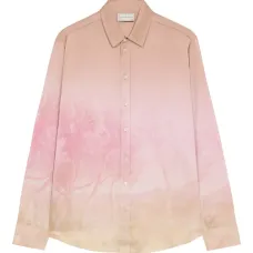 рубашка с принтом