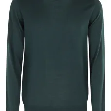 Свитер с круглым вырезом