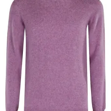 Шерстяной свитер с круглым вырезом