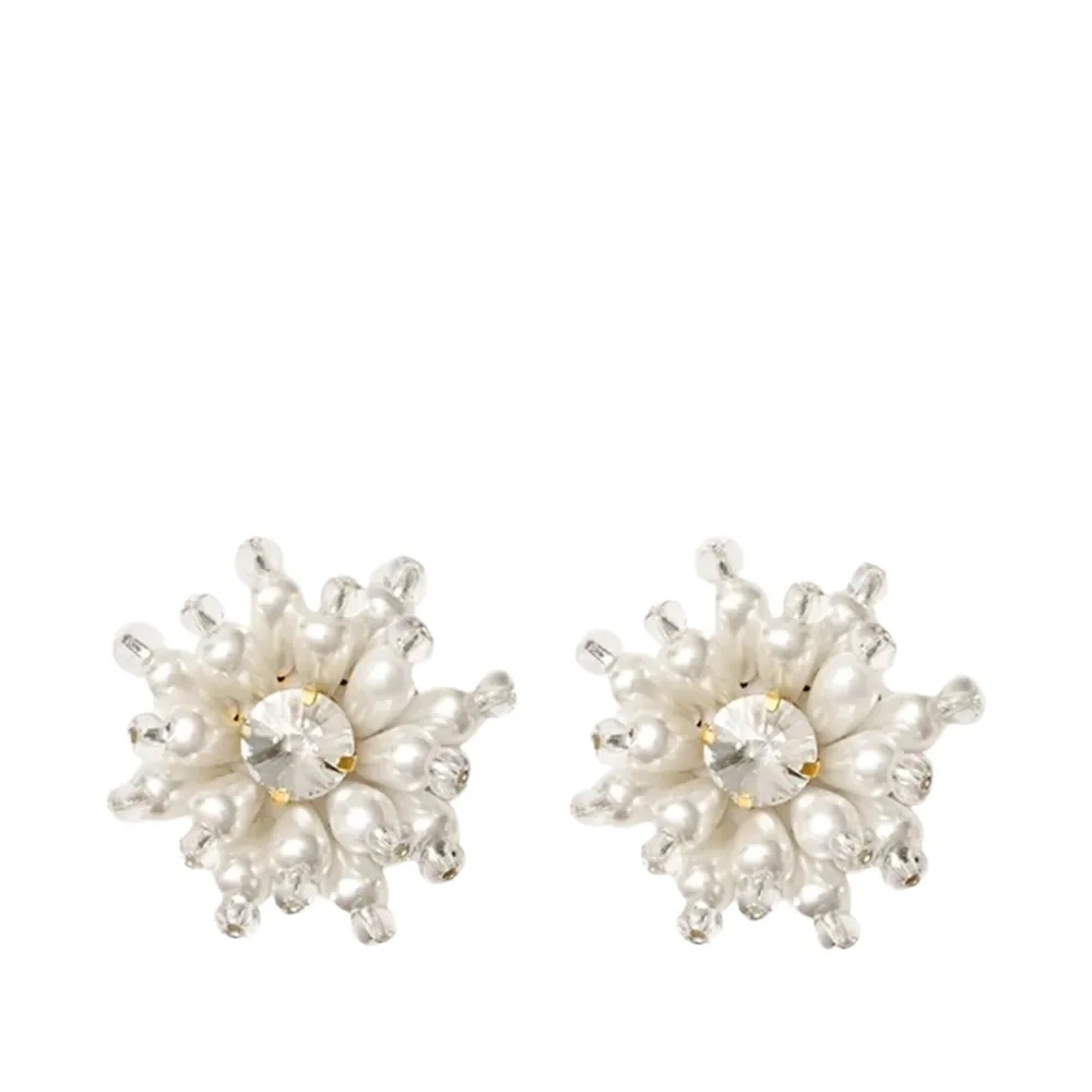 Серьги с кристаллами