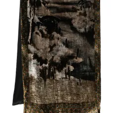 шарф с графичным принтом шарф с графичным принтом