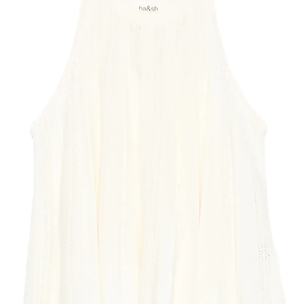 плиссированный топ Serres с вырезом халтер