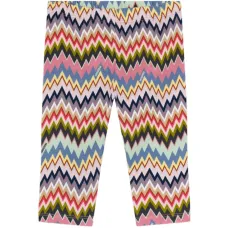 Леггинсы с зигзагообразным узором