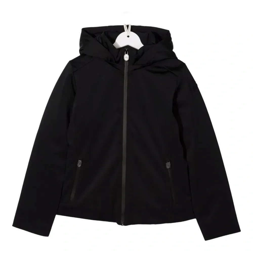 Куртка на молнии с капюшоном