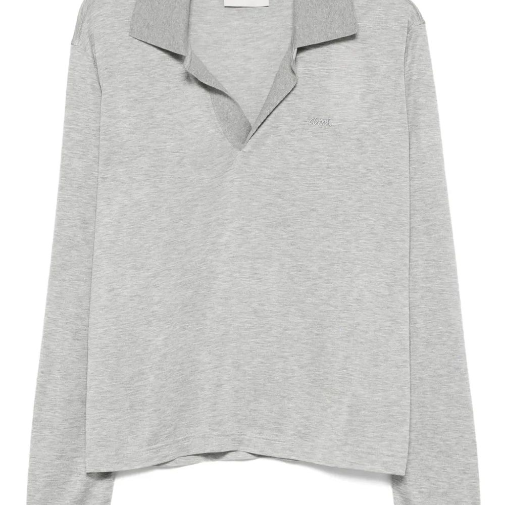 рубашка поло с длинными рукавами