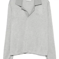 рубашка поло с длинными рукавами