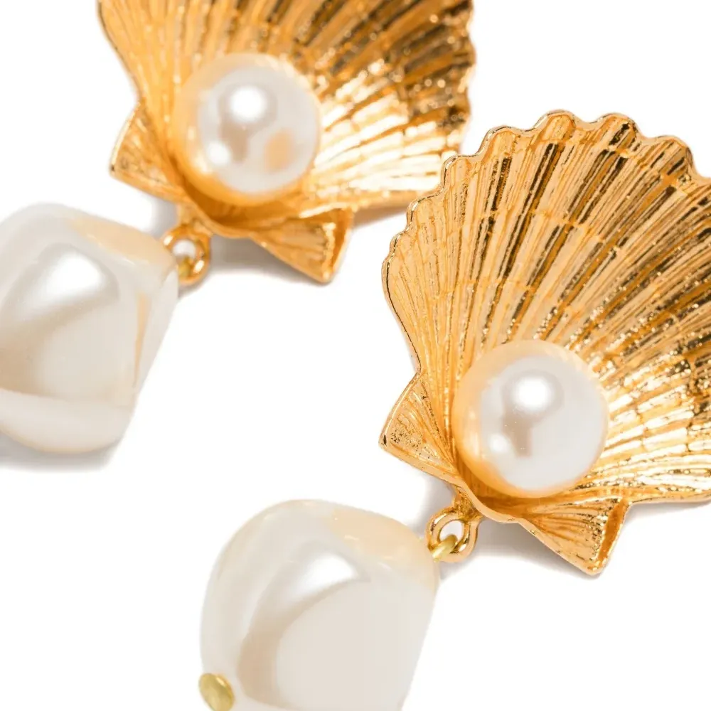 серьги с жемчугом