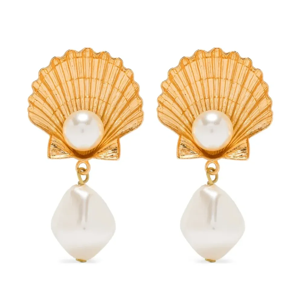 серьги с жемчугом