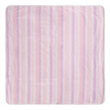 Плед с зигзагообразным узором