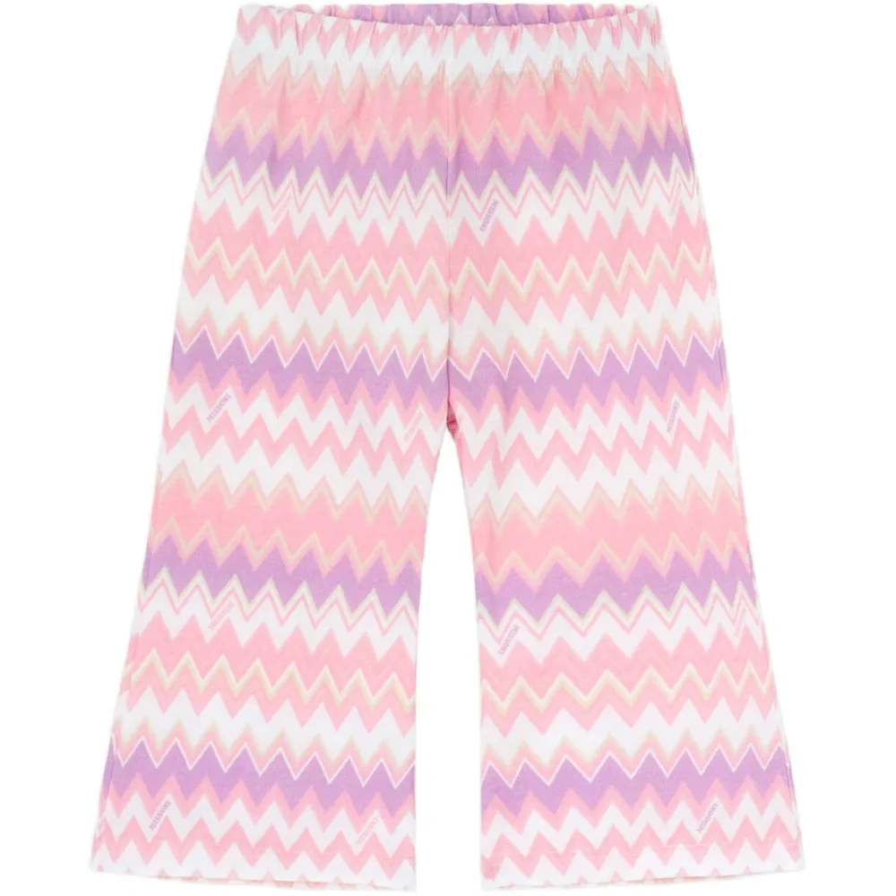 Леггинсы с зигзагообразным узором