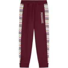 Спортивные брюки с зигзагообразным логотипом