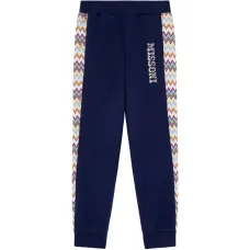 Спортивные брюки с зигзагообразным узором