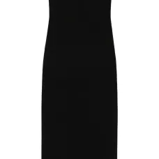 платье миди без бретелей