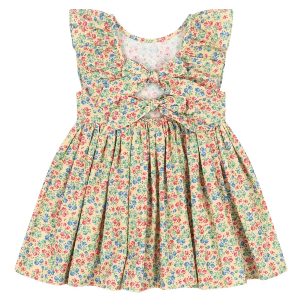 платье с оборками