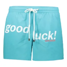 плавки-шорты с кулиской и принтом