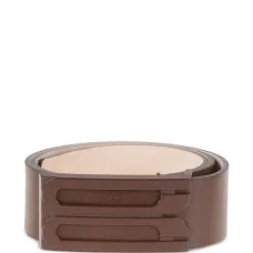 Ремень с пряжкой-логотипом