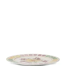 Тарелка с цветочным принтом