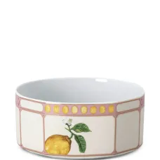 Глубокая тарелка с графичным принтом