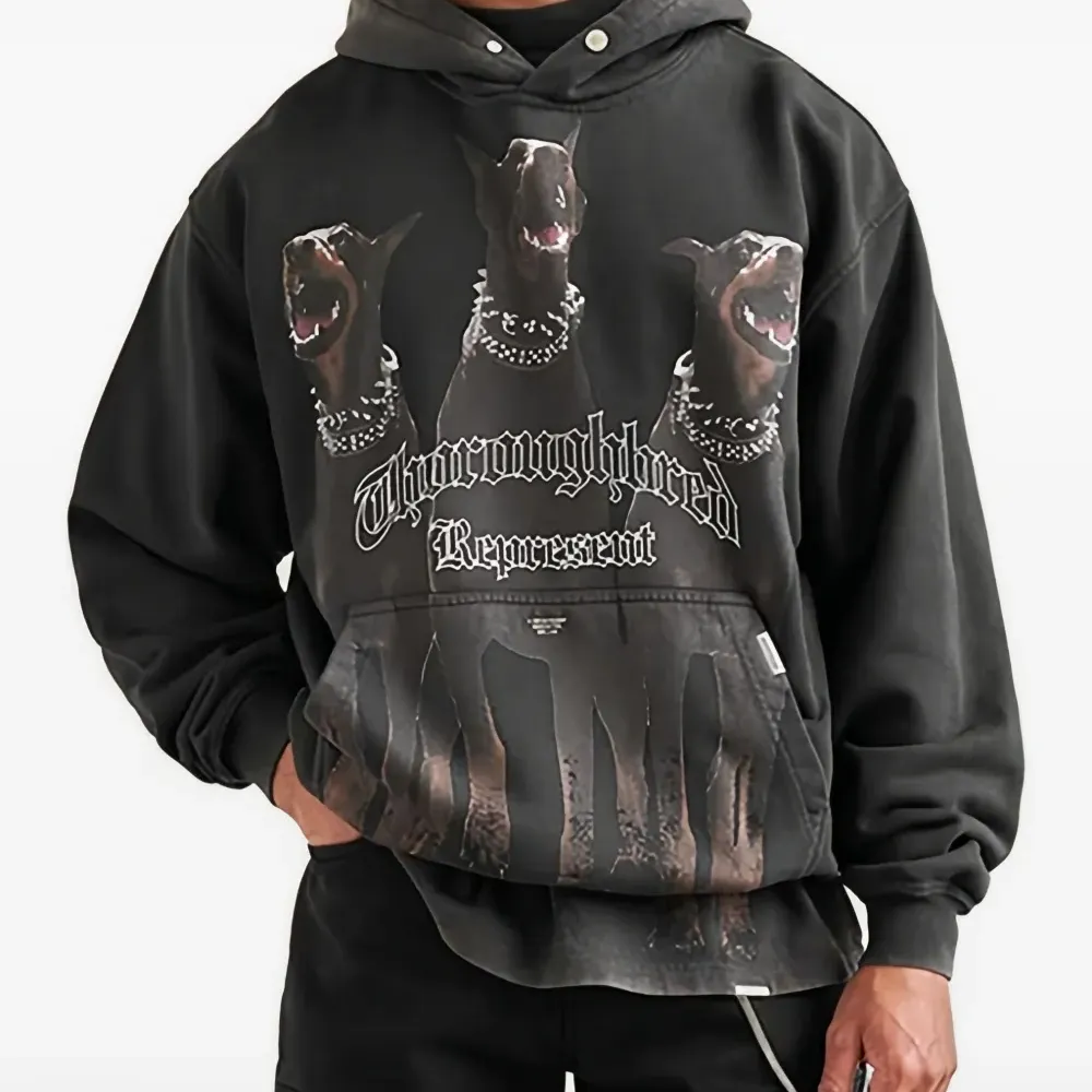 Худи с принтом "Чистокровная лошадь"