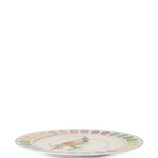 Тарелка с графичным принтом