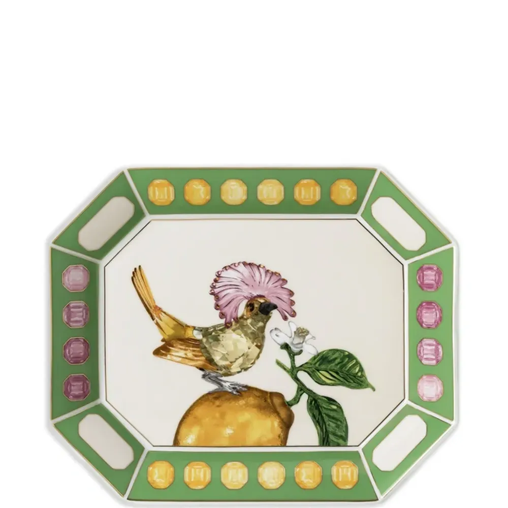 Поднос Idyllia с принтом из коллаборации с Rosenthal (16 x 20 см)