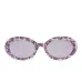 Солнцезащитные очки Maiolica в овальной оправе с принтом пейсли