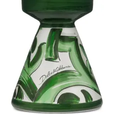 Маленький подсвечник с принтом