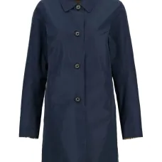 Двусторонний плащ Babbity с клетчатой подкладкой Двусторонний плащ Babbity с клетчатой подкладкой