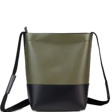 Сумка на плечо в стиле колор-блок