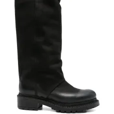 Сапоги со складками Сапоги со складками