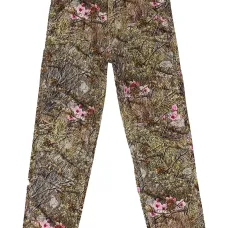 Джинсы с камуфляжным принтом