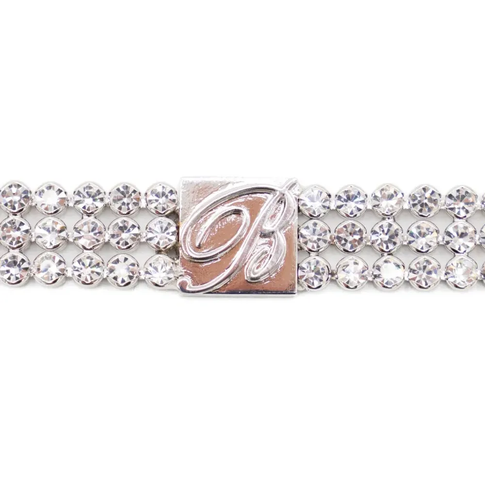 Колье с кристаллами