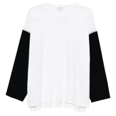 Топ с контрастными вставками Топ с контрастными вставками