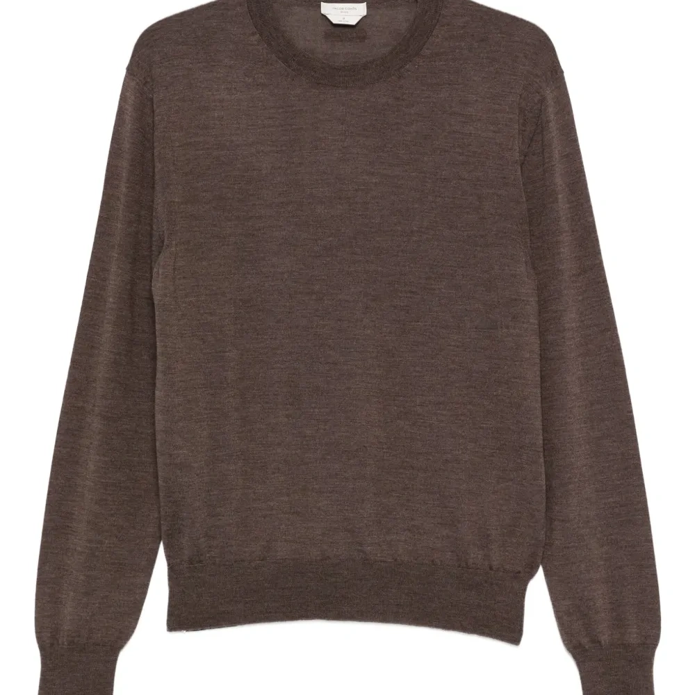 джемпер с круглым вырезом