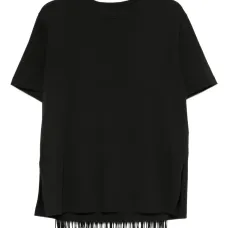 футболка с бахромой