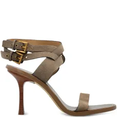 Туфли Irene 100 с перекрестными ремешками и пряжками