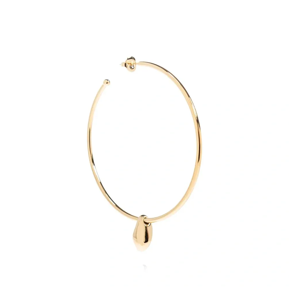 Серьги-кольца с подвесками Серьги-кольца с подвесками