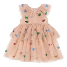 многослойное платье Yvonne из тюля