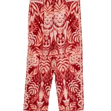Брюки Tropical Tapestry с узором икат