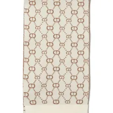 Шарф с монограммой