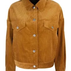 Вельветовый пиджак на пуговицах