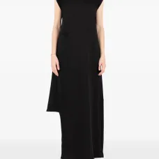 платье макси Trinity асимметричного кроя