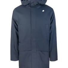 Куртка с капюшоном и нашивкой-логотипом