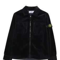 вельветовая рубашка на молнии