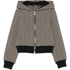 худи на молнии с монограммой худи на молнии с монограммой