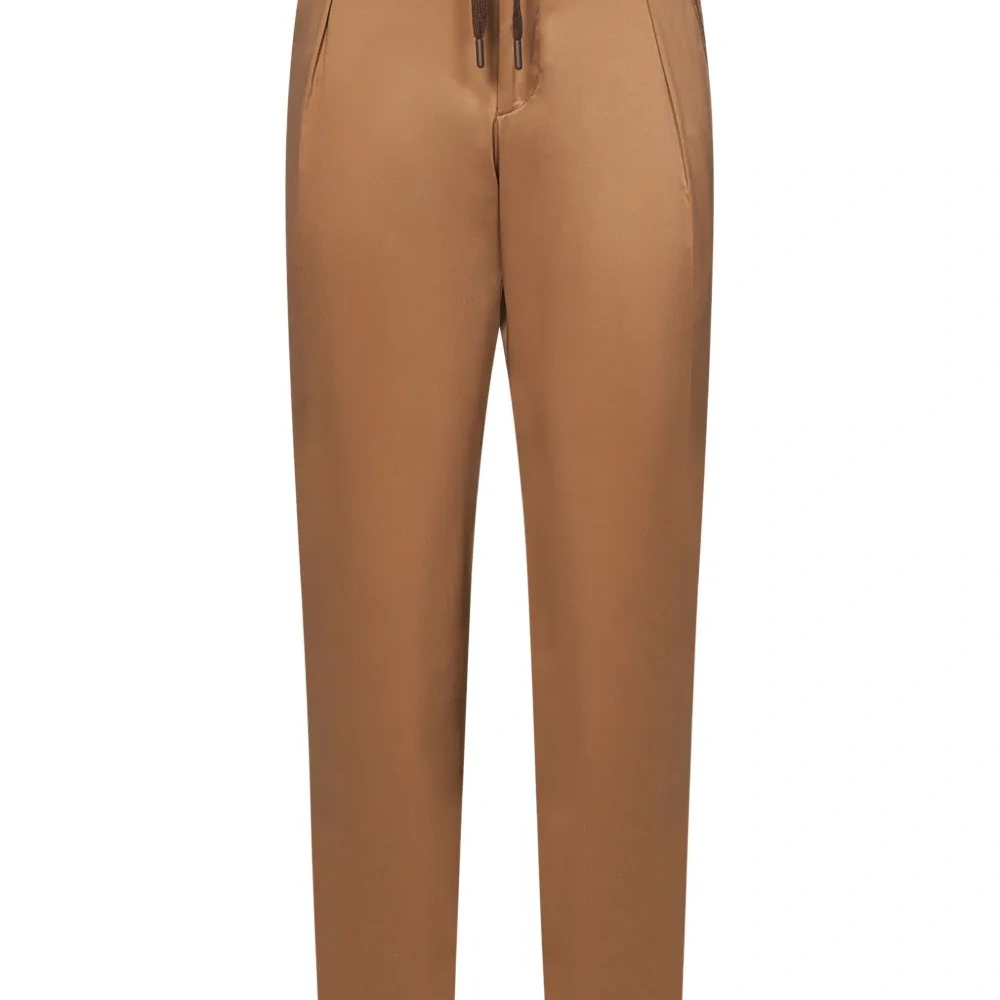 плиссированные брюки Stefano De Martino с кулиской