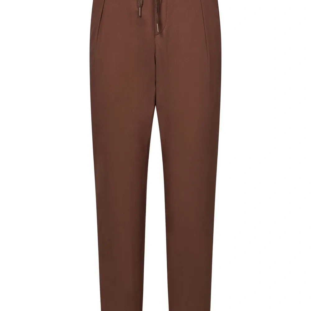 плиссированные брюки Stefano De Martino с кулиской