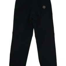 брюки с нашивкой-логотипом