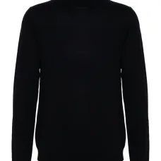 свитер из шерсти мериноса с высоким воротником