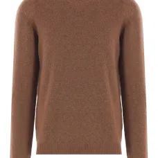 Свитер с круглым вырезом